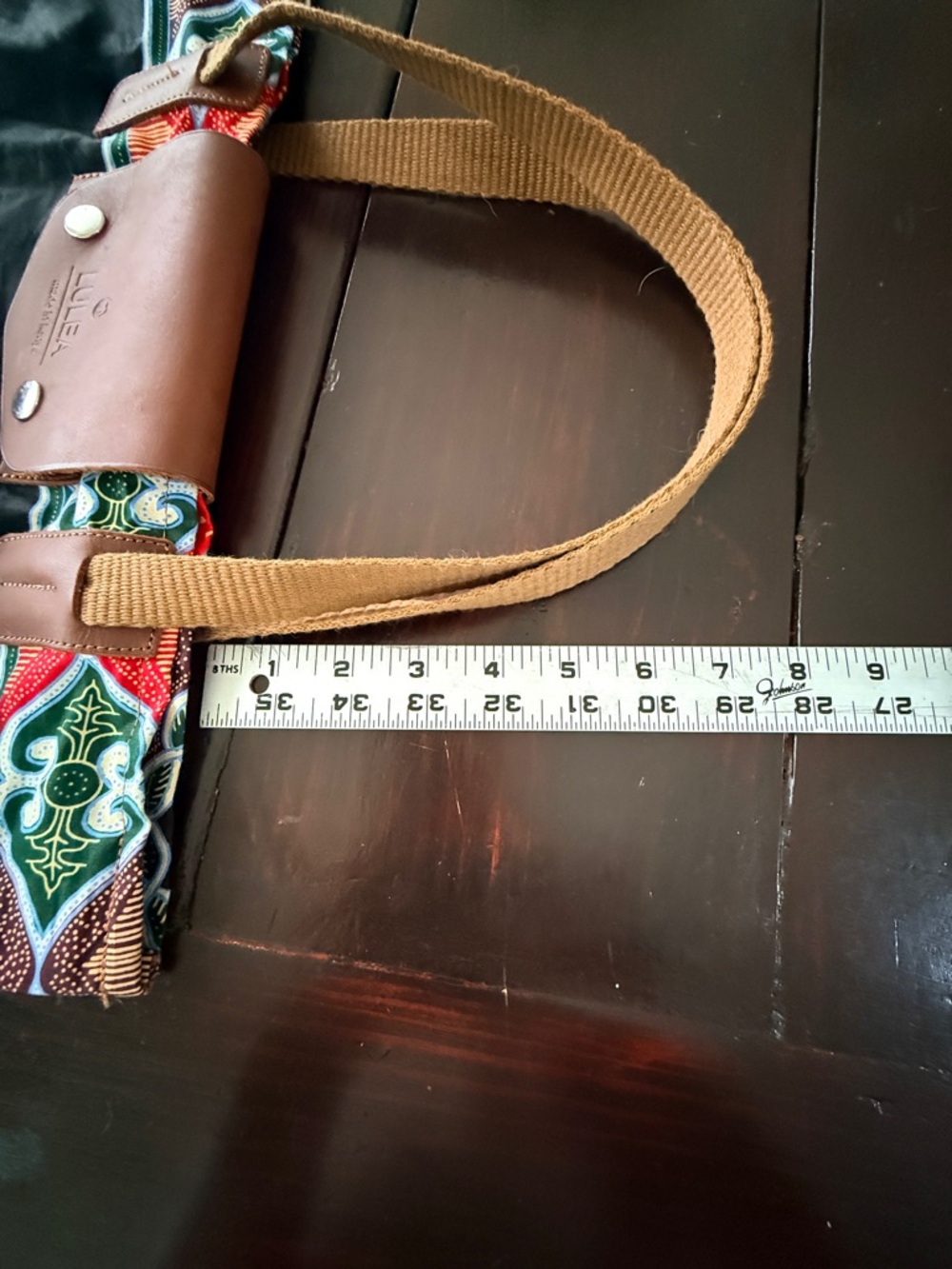 Lulea NWOT Made in Kenya
Leather Globally inspired
Foldable Tote boho/hobo vibes - Picture 6 of 8